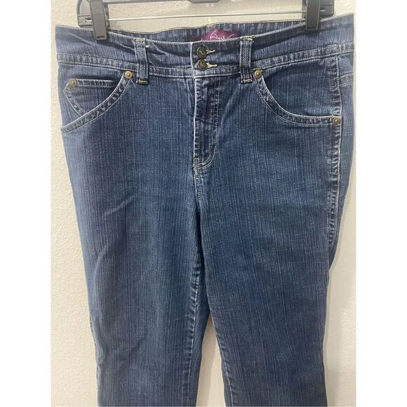 Gloria Vanderbilt Straight Leg Jeans Size 12 - Picture 2 of 6